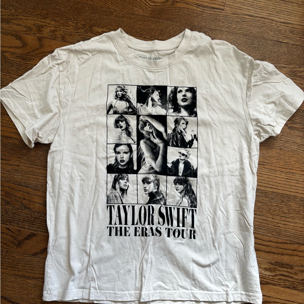 Taylor Swift The Eras Tour cream T-Shirt